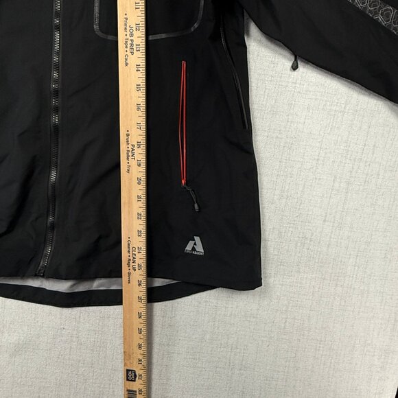 First Ascent Eddie Bauer Waterproof Softshell Jacket Black Front Zip Size XL - Picture 8 of 12